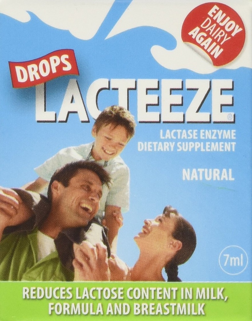 Gelda Scientific Lacteeze Drops 7 ml Υγρό Ένζυμο