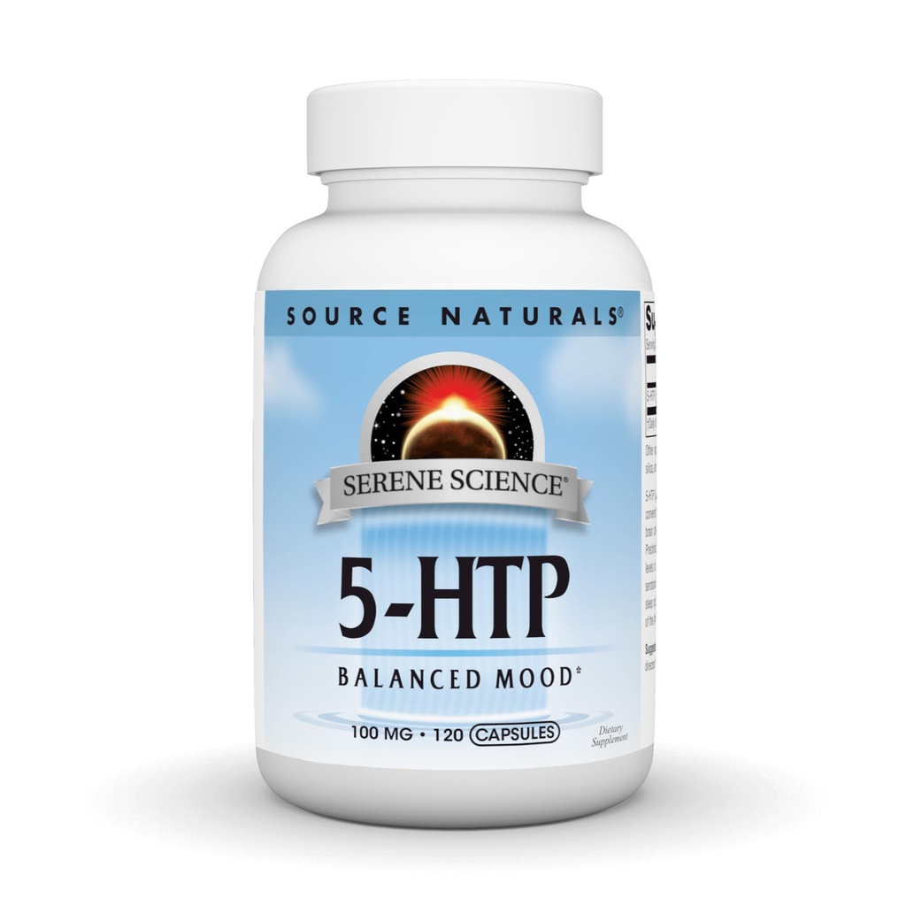 Source Naturals Serene Science 5- HTP, 100 mg - 120 Κάψουλες