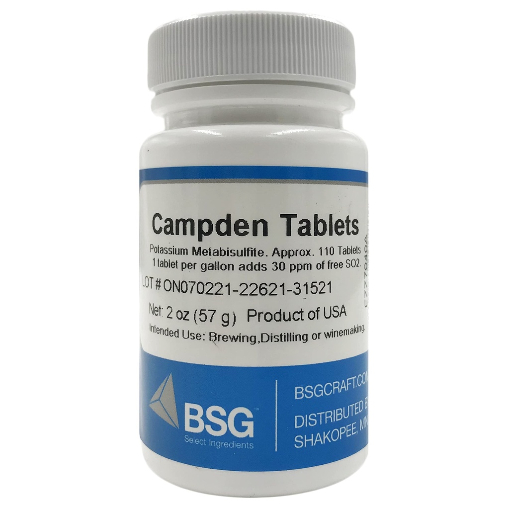 Δισκία (Potassium Metabisulfite), 2oz
