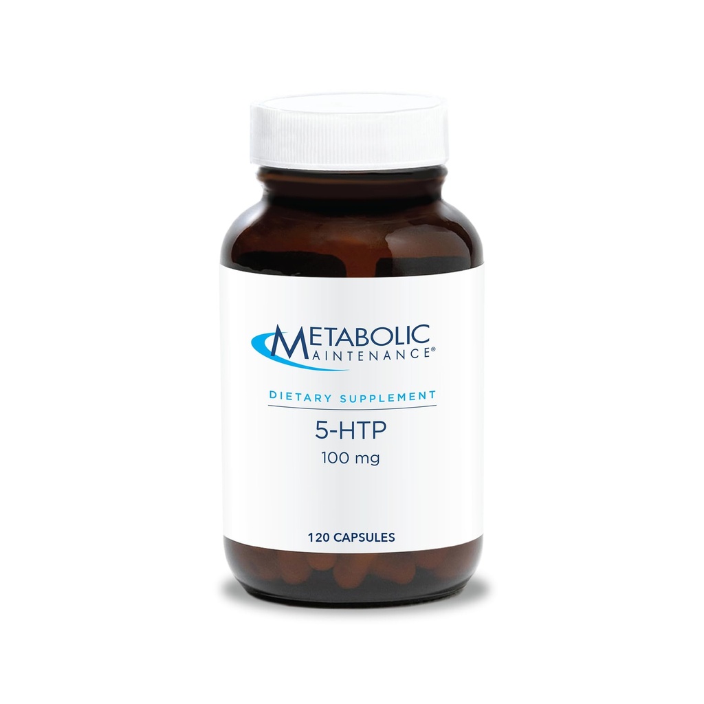 Μεταβολική Συντήρηση 5-HTP - Παραδίδει 100 mg 5- Hydroxytryptophan - Υποστηρίζει σεροτονίνη Pathways, ένα θετικό Outlook & Restfuness - 120 εξυπηρετούν - 120 κάψουλες