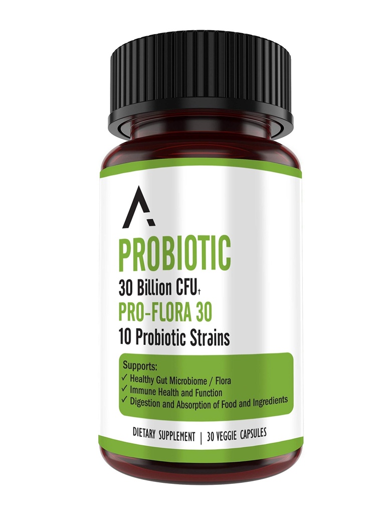 Ascendant Nutrition Bacillus Subtilis Probiotic - 30 Δισεκατομμύρια CFU Multi-Strain Probiotics για γυναίκες και άνδρες - Υποστηρίζει Digestive και Gut Health - 30 Κάψουλες