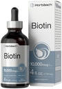 Horbäach Biotin Υγρές σταγόνες 10000mcg 