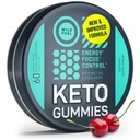 MCT Oil Keto Gummies Collagen Movement Booster - Προ προπόνηση Gummy Energy Chews Keto Candy - Φυσική και ψυχική ενέργεια, χαμηλή υδατάνθρακες, χαμηλή θερμίδα - 60 Cherry Collagen Gummies για γυναίκες και άνδρες
