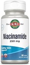 KAL Niacinamide 250mg Tabletισκία, Βιταμίνη Β3 Συμπλήρωμα για την Υγεία του δέρματος, Ενέργεια Μεταβολισμός, Νεύρο, Κυκλοφορία και Πήξη Υποστήριξη, Ενισχυμένη Απορρόφηση ActivTabs, Vegan, 100 Σερβιέτες, 100 Tabletισκία