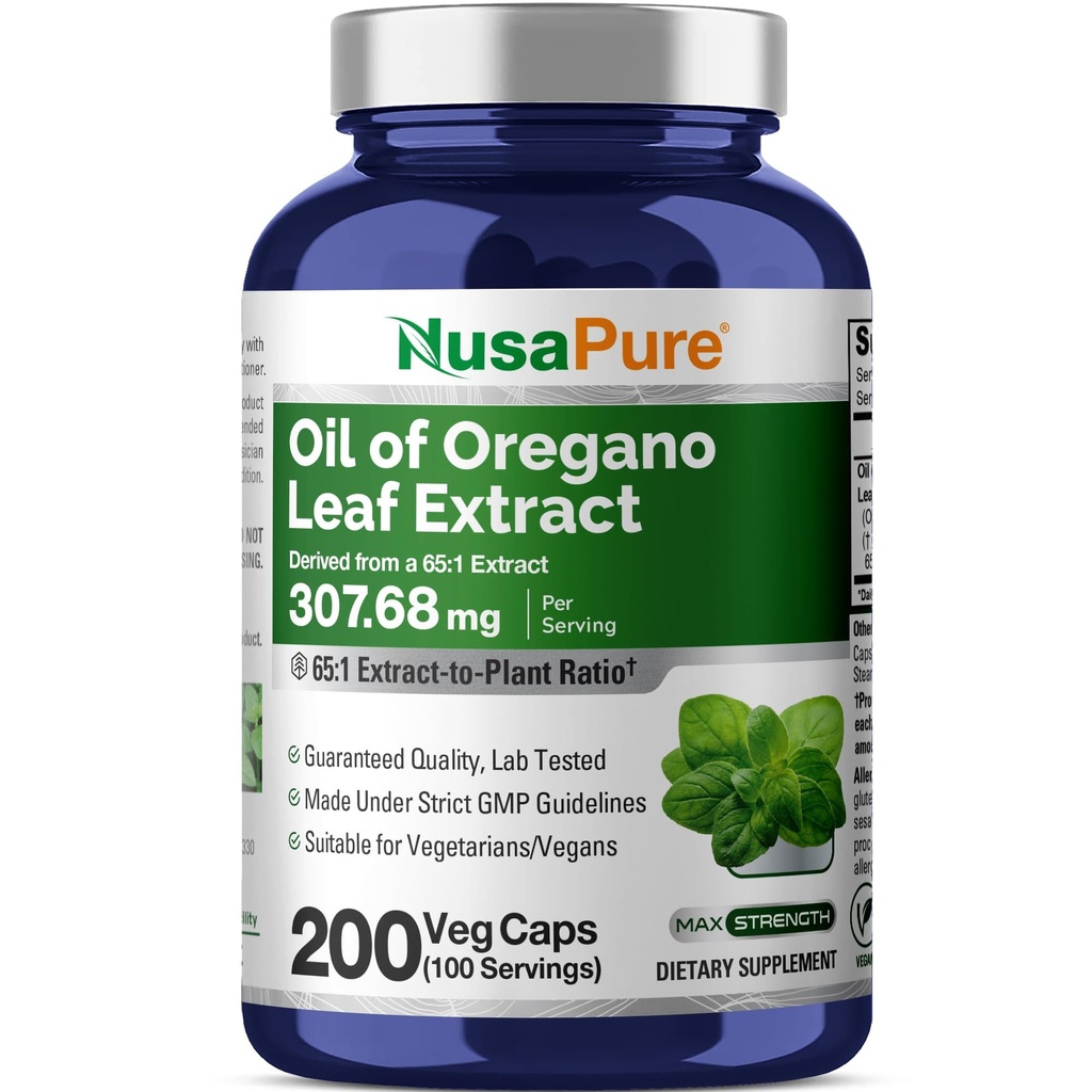 NusaPure Oregano Oil Extract 20000mg 