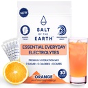 Αλάτι της Γης Premium Zero-Sugar Electrolyte - Κατασκευασμένο με ροζ αλάτι Ιμαλαΐων - Ενυδατική σκόνη Packets 