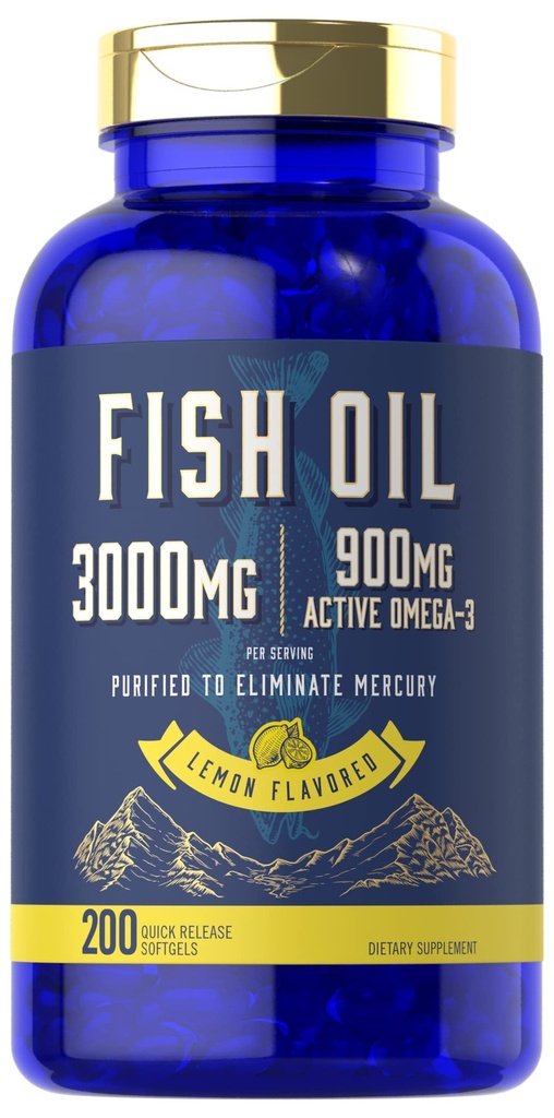 Λάδι ψαριού Carlyle 3000mg 