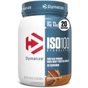 Dymatize ISO100 Whey Protein Powder Isolate, Σοκολάτα Φυστικοβούτυρο, 25g πρωτεΐνης, 5.5g BCAAs, λιγότερο από 120 Cal., Χωρίς γλουτένη, 1g λίπος, 1g ζάχαρη, 2g υδατάνθρακες (20 μερίδες)
