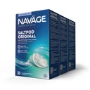 Navage SaltPod Bundle 3 30-Packs (90 SaltPods) - Navage Salt Pod Refills Only - Αποκλειστικά Σχεδιασμένο για το Navage Nasal Irigation System - Sinus Rinse και Saline Pods for Fast and Soothing Relief