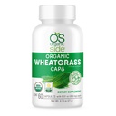OS Organic Side | Organic Wheatgrass Capsules | 60 Count | USDA Certified Organic, Non-GMO, Vegan Supplement for Natural Energy Boost, Immune Support, and Wellness