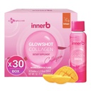 CJwellcare Innerb Glowshot Collagen (50,7 fl oz, 30 σέρβις) - Marine Liquid Collagen για γυναίκες, 3.000mg Collagen Peptides, Collagen Shots για υψηλή απορρόφηση, μαλλιά, δέρμα & νύχια συμπλήρωμα