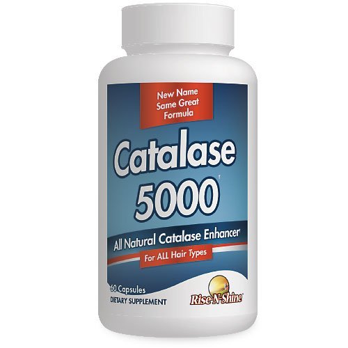 Rise-N-Shine Catalase συμπλήρωμα 5000 - Ισχυρό αντιοξειδωτικό ένζυμο για την υποστήριξη της υγείας των μαλλιών - συμπληρώματα μαλλιών για Ισχυρά μαλλιά - 60 κάψουλες (30-Day Supply)