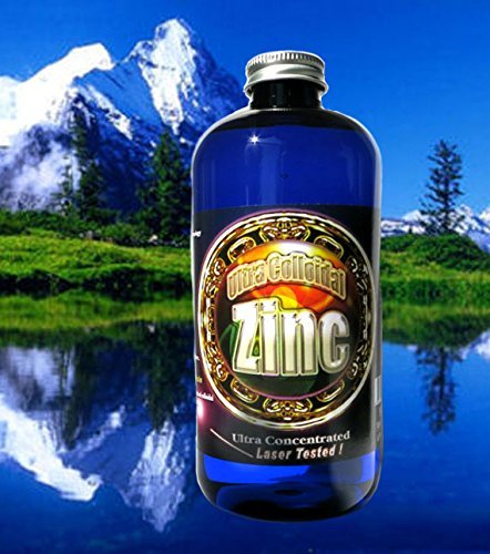 Silver Mountain Minerals Colloidal Zinc Liquid Mineral Concentrate 16 Oz. 240 PPM