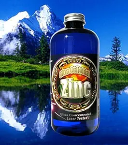 Silver Mountain Minerals Colloidal Zinc Liquid Mineral Concentrate 16 Oz. 240 PPM