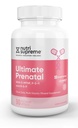 Nutri Supreme Προγεννητική Βιταμίνη, Προγεννητικές Βιταμίνες Συμπλήρωμα για γυναίκες με υψηλό απορροφήσιμο Φολικό Μεθύλιο, Μία ανά ημέρα Προγεννητική Πολυβιταμίνη με Σιδήρο, Kosher, Κάψουλες, 90 Count