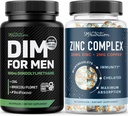 Testosterone Zinc Complex & 300mg συμπλήρωμα DIM για άνδρες για οιστρογόνο Μεταβολισμός και τεστοστερόνη Υποστήριξη 