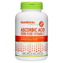 NutriBiotic Ascorbic Acid Vitamin C Powder, 8 Oz | Pharmaceutical Grade L-Ascorbic Acid, 2000 Mg Per Serving | Essential Immune & Antioxidant Collagen Support Supplement | Vegan, Gluten & GMO Free