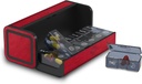 Pill Organizer 2 φορές την ημέρα, Am Pm δύο φορές την υπόθεση ημερήσιων χαπιών, Αποσπώμενο κουτί μεγάλων ταξιδιών 7 ημέρα, Εβδομαδιαίο δοχείο για τη βιταμίνη ιατρική συμπλήρωμα ιχθυέλαιο (κόκκινο)