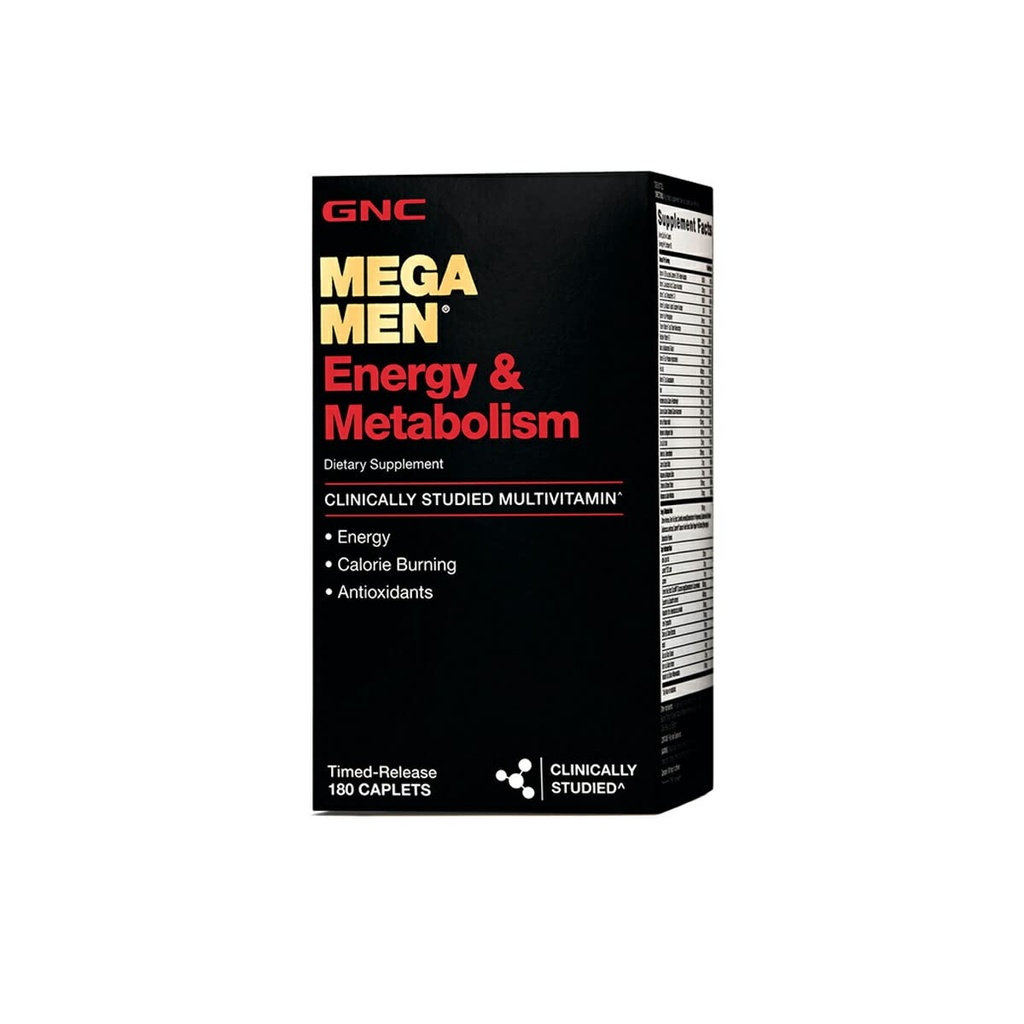 GNC Mega Men Ενέργεια & Μεταβολισμός Πολυβιταμίνη 