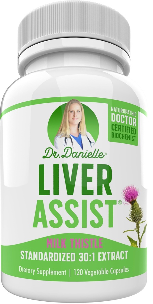 Best Συμπληρώματα Συκωτιού με Γαϊδουράγκαθο - Organic Liver Cleanse Detox & Cleanse - Υποστήριξη ήπατος για άνδρες και γυναίκες - Repair Detox Liver - 120 Κάψουλες από τον Δρ Danielle