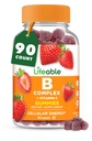 Ζωηρή Βιταμίνη Β Σύμπλεγμα Gummies για ενήλικες 