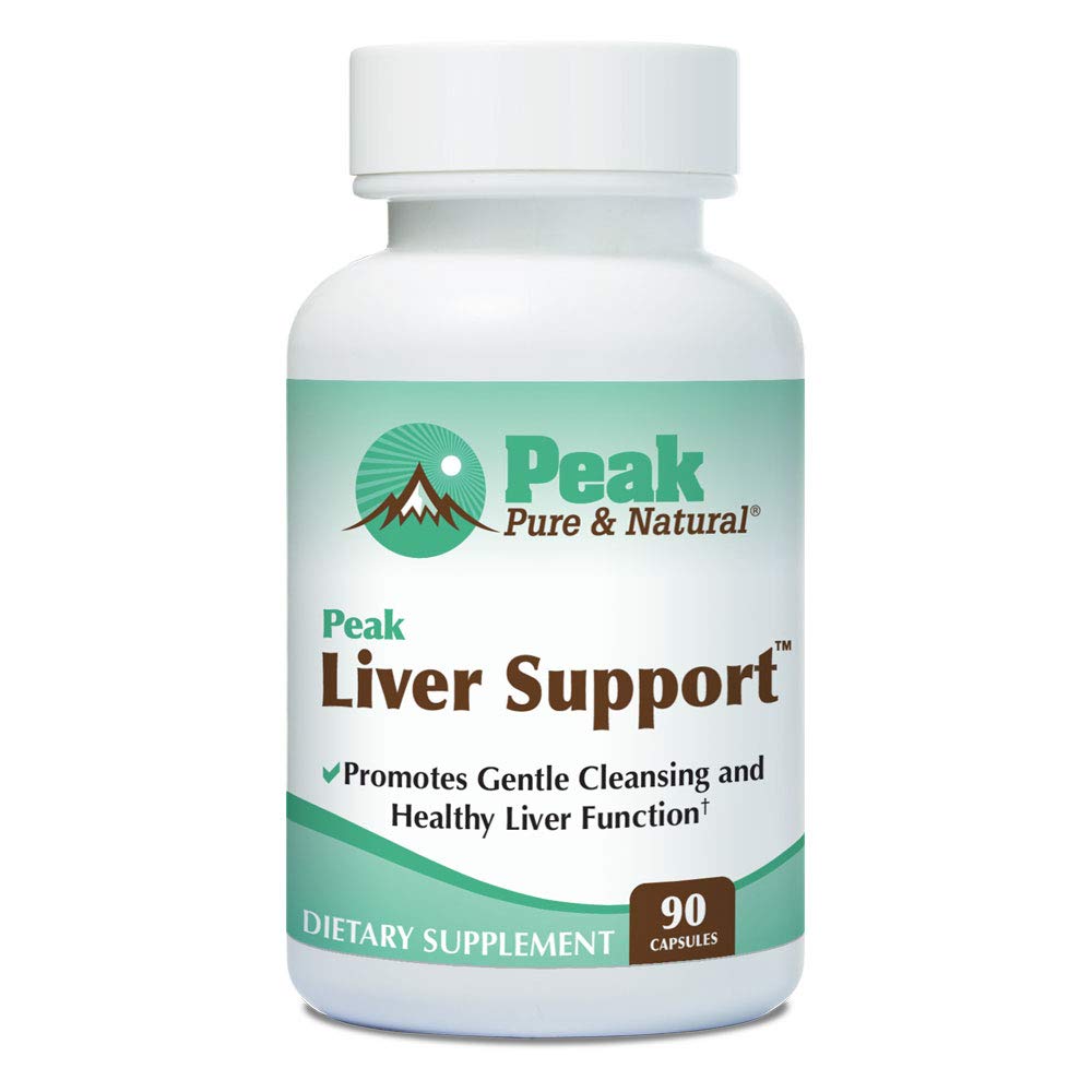 Peak Pure & Natural Peak Liver Support Milk Thistle Based Liver Support Supplement 