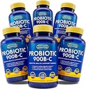 Nutrition Essentials GMP Certified Probiotic Dietary Supplement 6 Bottles 360 Capsules