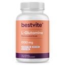 BESTVITE Filler-Free L-Glutamine 1000mg per Capsule (240 Capsules) - Free Form - No Stearates - Gluten Free - Non GMO - Pure L Glutamine Supplement - Maximum Strength Glutamine Capsules