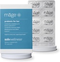 Solv Wellness Māge Probiotic για την, καθημερινή γυναικεία προβιοτική και προβιοτικά Blend διατροφικά συμπληρώματα για Digestive, Κολπική PH ισορροπία, ούρα Φυλλαδική υποστήριξη υγείας, 30 κάψουλες