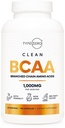 Τύπου Zero BCAA 1000mg διακλαδισμένης αλυσίδας Αμινοξέα (180 κάψουλες, 90 σέρβις) με 500mg L-λευκίνης, 1000mg L-ισολευκίνης και L-βαλίνης