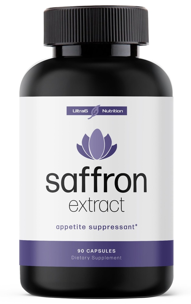 Pure Saffron Extract - Ορεκτικό Καταπραϋντικό για Απώλεια Βάρος Γυναίκες & Άνδρες - Natural Hunger & Craving Control Supplement - Saffron Supplements for Energy & Mood Lift - 90 Κάψουλες - Made in USA