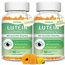 2 Pack Lutein Gummies 25mg, Ζάχαρη Δωρεάν Lutein Zeaxanthin Συμπληρώματα Gummies, Συμπλήρωμα για την υγεία των ματιών για ενήλικες, Βιταμίνες ματιών Λουτεΐνη για την όραση και την προστασία του μπλε φωτός, Mango Flavor, 120 Count