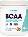Nutricost BCAA για γυναίκες (Peach Mango, 30 Services) - Συγκροτείται ειδικά για γυναίκες - μη ΓΤΟ και χωρίς γλουτένη