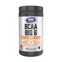 NOW Τρόφιμα Αθλητική Διατροφή, BCAA (Branched Chain Amino Acids) Big 6, Καρπούζι Γεύση, 600 γραμμάρια