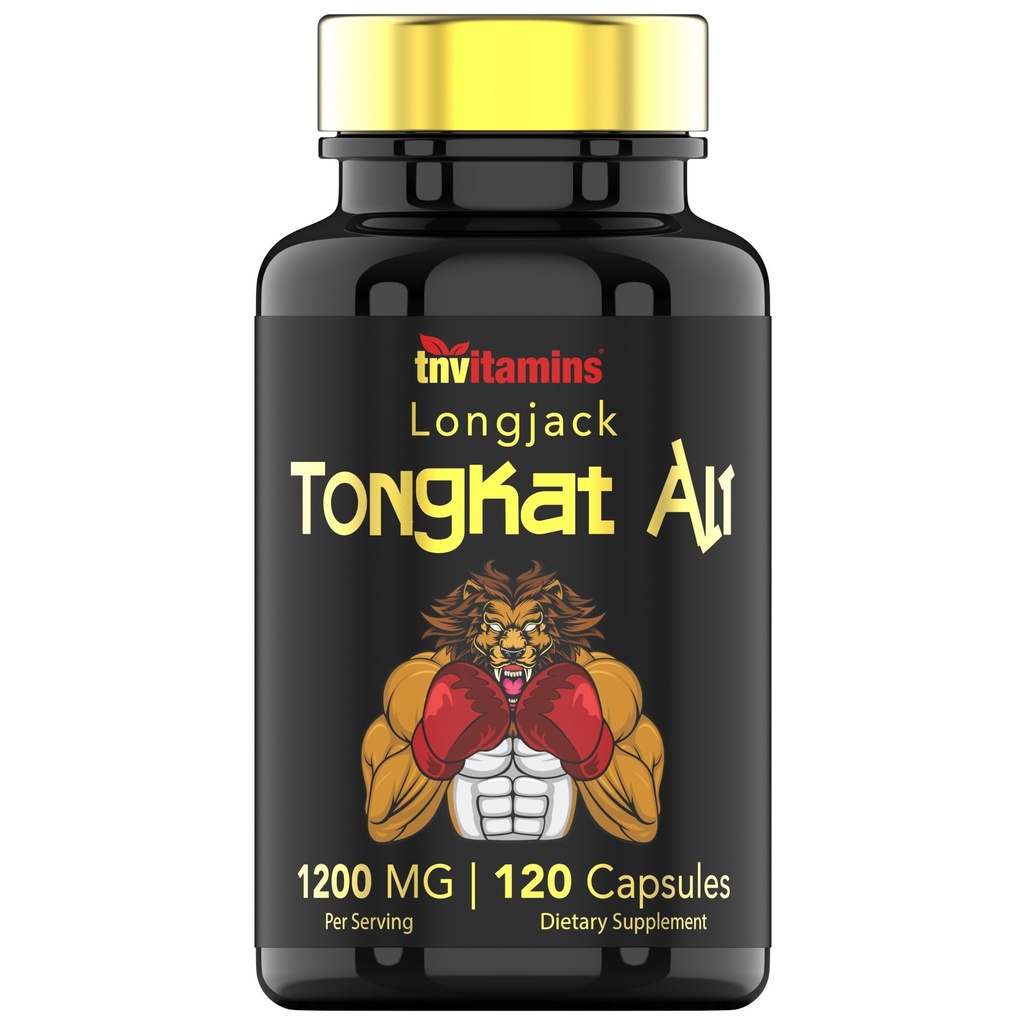 Tongkat Ali για άνδρες: 1200 mg x 120 κάψουλες 