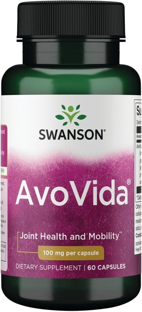 Swanson Avovida 100 Milligrams 60 Κάψουλες