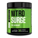 Jacked Factory NITROSURGE Preworkout Supplement - Ατελείωτη Ενέργεια, Άμεση Ενίσχυση Κερδίζει, Καθαρή Εστίαση, Έντονες Αντλίες - ΟΧΙ Booster & Ισχυρή Preworkout Ενέργεια Σκόνη - 30 Υπηρεσίες, Αρκτική Λευκό