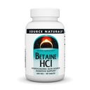 Πηγή Naturals Betaine HCL 650mg, Inc. 90 Tabs