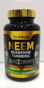 Neem Leaf Supplement - 8in1 Formula - Combine with Berberine, Turmeric, Holy Basil, Amla, Artichoke, Milk Thistle, and Black Pepper - Immune Support - 120 Capsules for 4 Months Supply