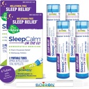 Boiron SleepCalm On The Go Sleep Aid for Deep, Relaxing, Restful Nighttime Sleep - Melatonin-Free and Non Habit-Forming - 80 Count per Tube - 4 Tubes Pen