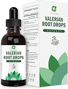 Valerian Root Liquid Drops Valerian Root Extract Liquid Valeriana officinalis, Herbal Supplement,Support Sleep, Calm and Stress Relief,1-Ounce