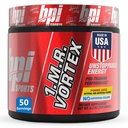 BPI Sports 1.M.R Vortex Pre Workout Powder – High Stim Preworkout για άνδρες & γυναίκες με γλυκερόλη, καφεΐνη, νιασίνη, και εκχυλίσματα βοτάνων – Ενέργεια, εστίαση & αντοχή – Χυμός ενέργειας – 50 εξυπηρετήσεις