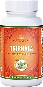 Κάψουλες Triphala - 2000mg - Ayurvedic Triphala Guggulu Blend Made with Amla Haritaki Bibhitaki Powder - 120 κάψουλες - Vegan Non-GMO Χωρίς γλουτένη