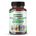 Moringa, Turmeric, Ginger Root, Ceylon Cinnamon, Boswellia - Κατασκευασμένο στις ΗΠΑ