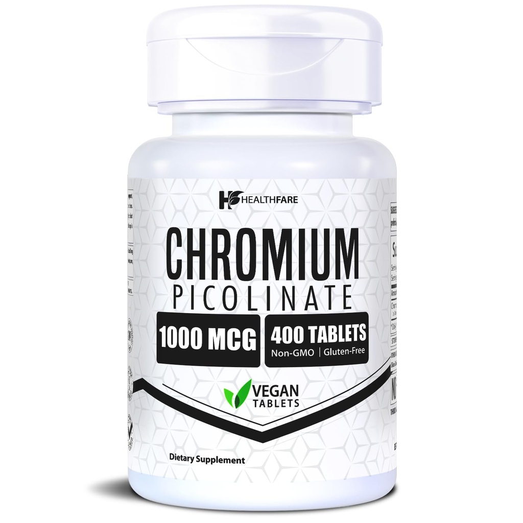 HealthFare Chromium Picolinate 1000mcg 