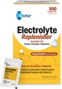 Globe Electrolyte Replacement Tablets for Rapid Hydration & Exercise Recovery (500 Tablets, 250 Packets of 2) for Athletes, Πεζοπορία & Αθλητισμός, Travel Packets with Key Nutrients for Optimal Endurance