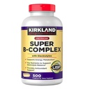Kirkland Signature Super B- Complex (2- Pack) με ηλεκτρολύτες (2 x 500 δισκία)