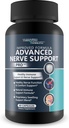 Advanced Nerve Support Pro - The Japanese Red Vitamin Ritual Neuropathy Support - Συμπλήρωμα επισκευής βλάβης νεύρων - Νευροπάθεια Nerve Support - Ghost Pepper Trick - Nerves Pill - Nerve Supplement