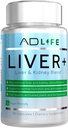 Πρόγραμμα AD Liver+ Liver Cleanse & Detox, Συμπλήρωμα ήπατος (90 Κάψουλες)