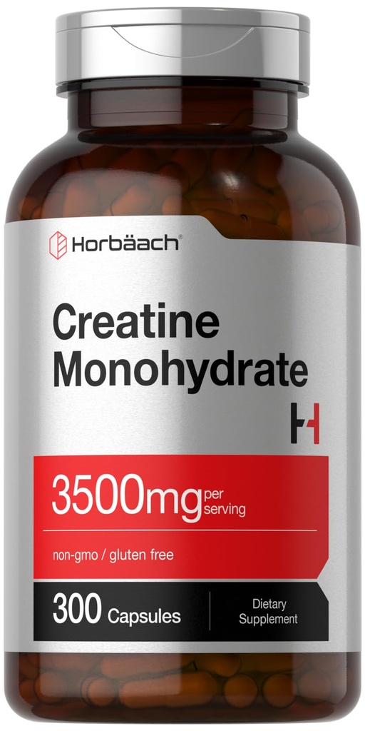 Horbäach Creatine Monohydrate Κάψουλες 